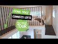 Tiny house with crawl space to connect lofts | Dance Tiny house | NZ