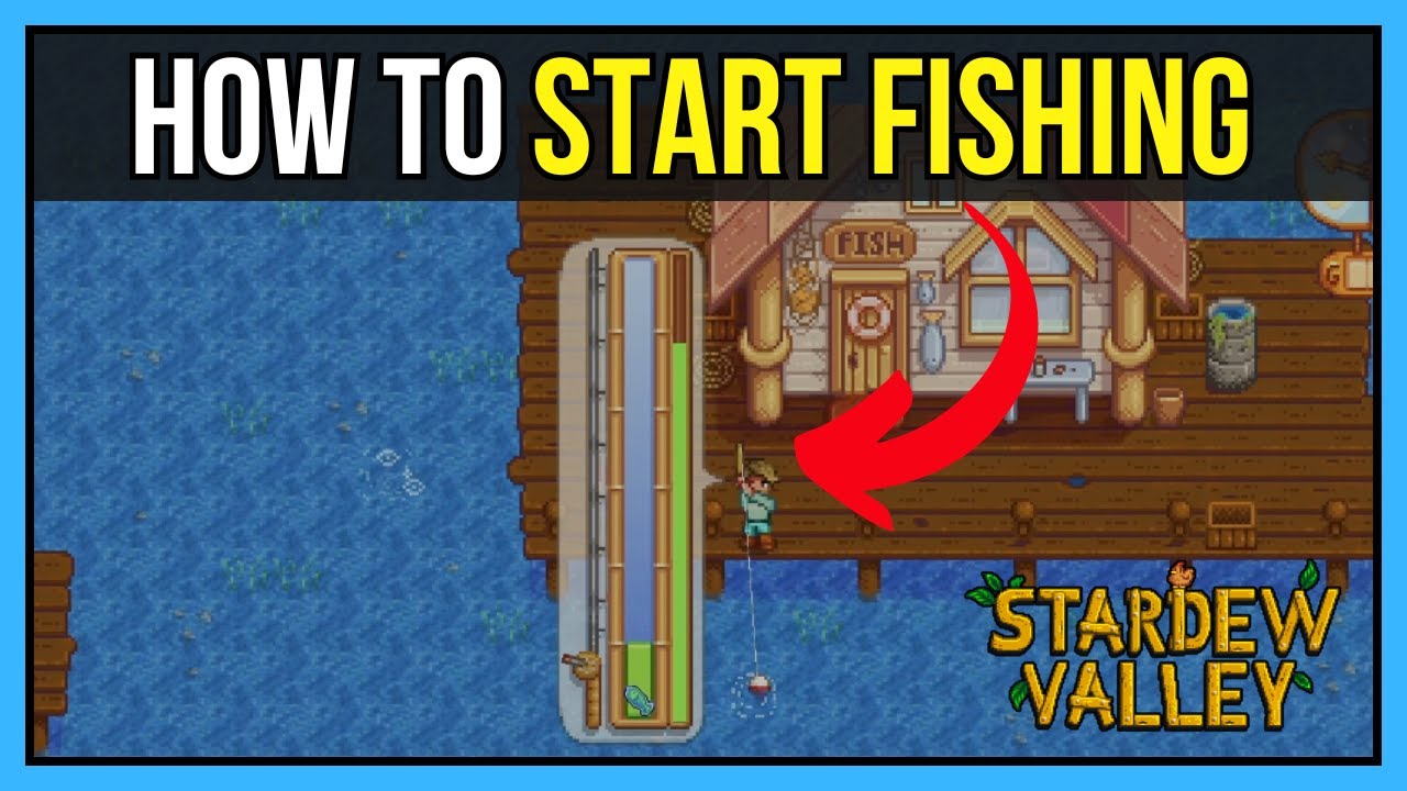 How to Fish in Stardew Valley (Beginner's Guide) - YouTube