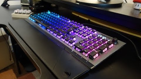 Roccat Vulcan 120 Aimo review - A gorgeous RGB mechanical keyboard - By TotallydubbedHD