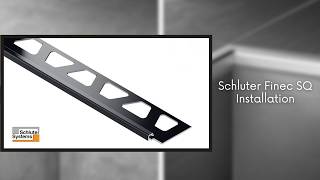 How to Install Schluter FINEC-SQ Outside Corner Profile | How To Step-by-Step Installation Guide