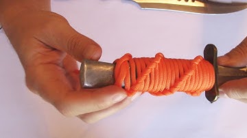 Make A Paracord Solomon Twist Handle Wrap For Your Knife