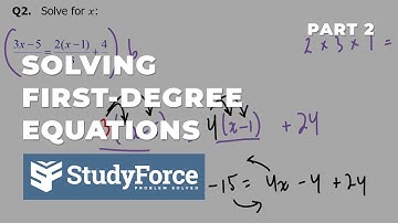 📚 How to solve first-degree equations (Part 2)
