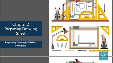 Engineering Drawing by N.D Bhatt Chapter 2 :Drawing Sheet Preparation