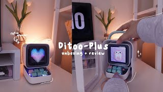 Divoom Ditoo-Plus: Retro Pixel Art Speaker | Unboxing + Review ✨