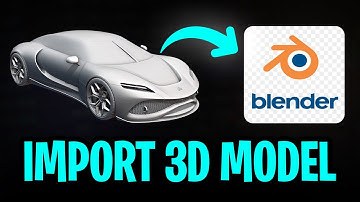 How to Import 3D Model in Blender 4.2 (EASY METHOD)