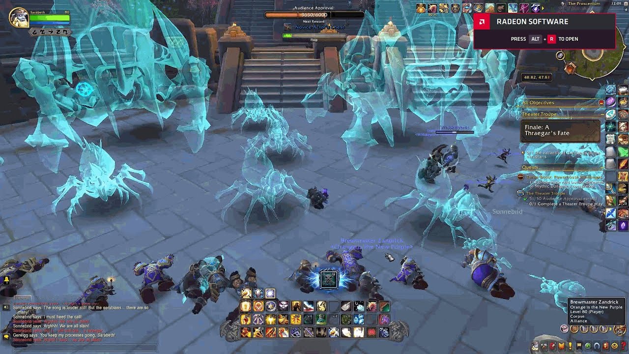 WoW The War Within / Theater Troupe: The Thraegar's Descent