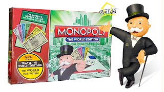 ধনী হবার মজার খেলা. Monopoly The World Edition review and BD price. Model 6137B #khelaghor #monopoly screenshot 3