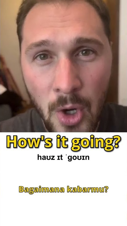 Cara Mengucapkan BAGAIMANA KABARMU? Dalam Bahasa Inggris