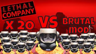 20 Players vs Brutal Mod | Lethal Company