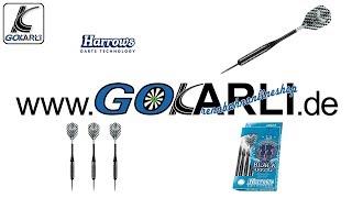 Harrows Steel Darts Black Arrow Steeltip Dart Steeldart Ebonit beschichtet screenshot 1