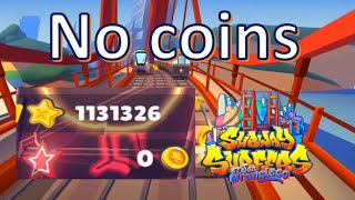 No Coins Challenge - 1 Million Points Subway Surfers