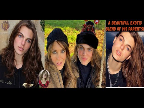 Video: Elizabeth Hurley's son is becoming more feminine