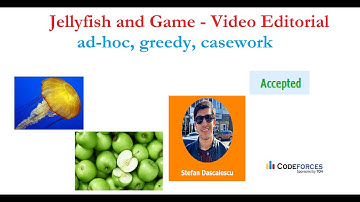 Codeforces Round #901 - Jellyfish and Game - Video Editorial