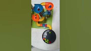 Building Blocks Marble Race Run ASMR