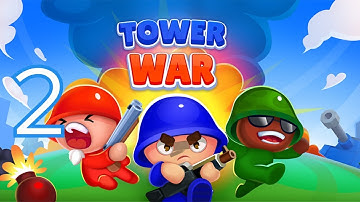 Tower War – Gameplay Walkthrough part 1 – from level 1 to 14 ( iOS / Android )