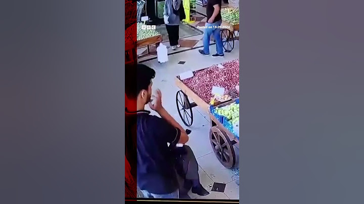 Video appears to show pager explosion at Lebanon supermarket. #Hezbollah #Israel #BBCNews