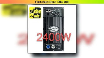 Deal GETSHOW 2400W Subwoofer Amplifier Module Professional Speaker Plate Amplifier Class D with DSP