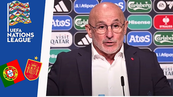 Luis de la Fuente's reaction to Spain's defeat to Portugal | Nations League Finals