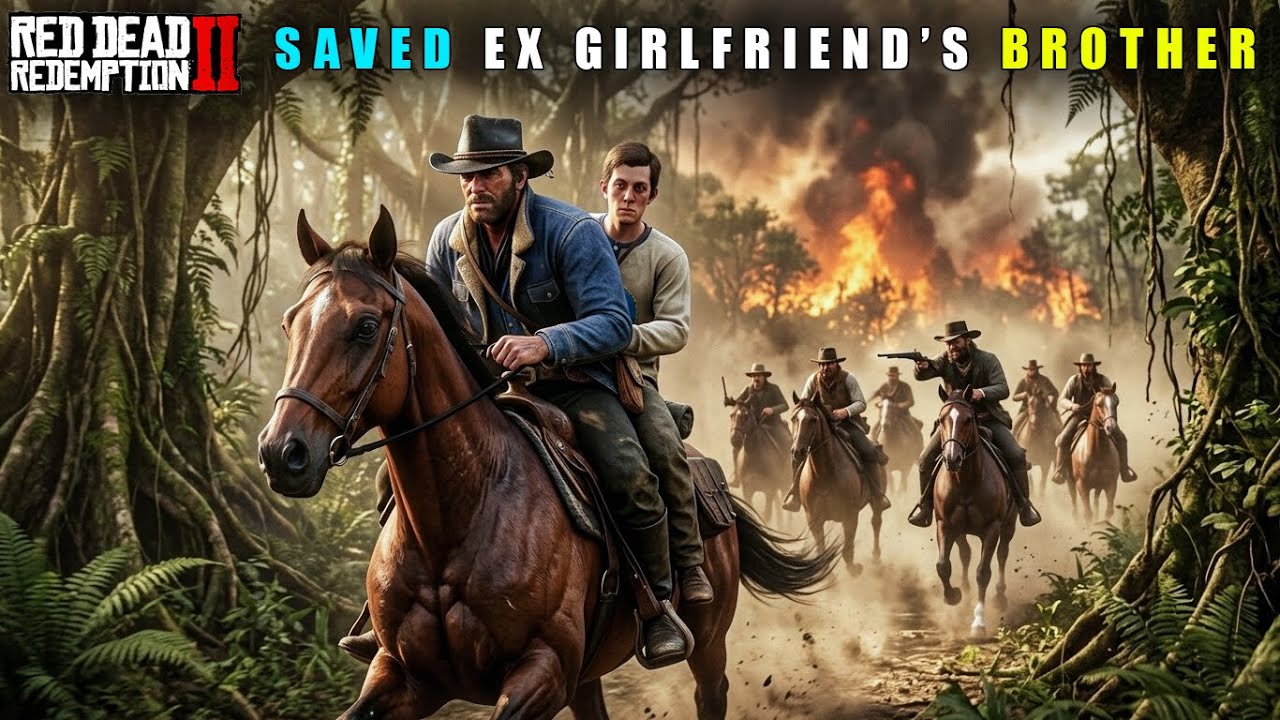 ARTHER SAVING HIS EX GIRLFRIEND MARY'S BROTHER IN RDR 2 | Part 4 - YouTube