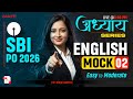 SBI PO 2026 English | English Mock Test 02 | Adhyay Series | By Kinjal Gadhavi