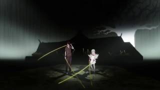 Touched up scene in Kabukimonogatari