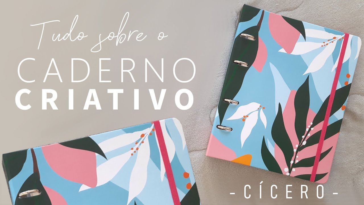 Tudo sobre o Caderno Criativo da Cícero - Coleção Pólen