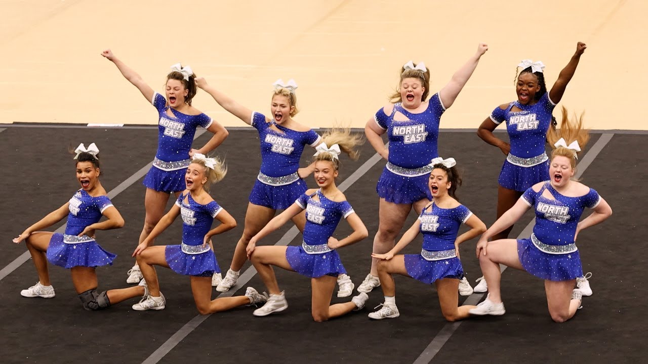 Maryland 1A Cheer East Regionals Fall 2025