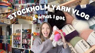 Come yarn shopping in STOCKHOLM! (+ yarn haul) 🧶