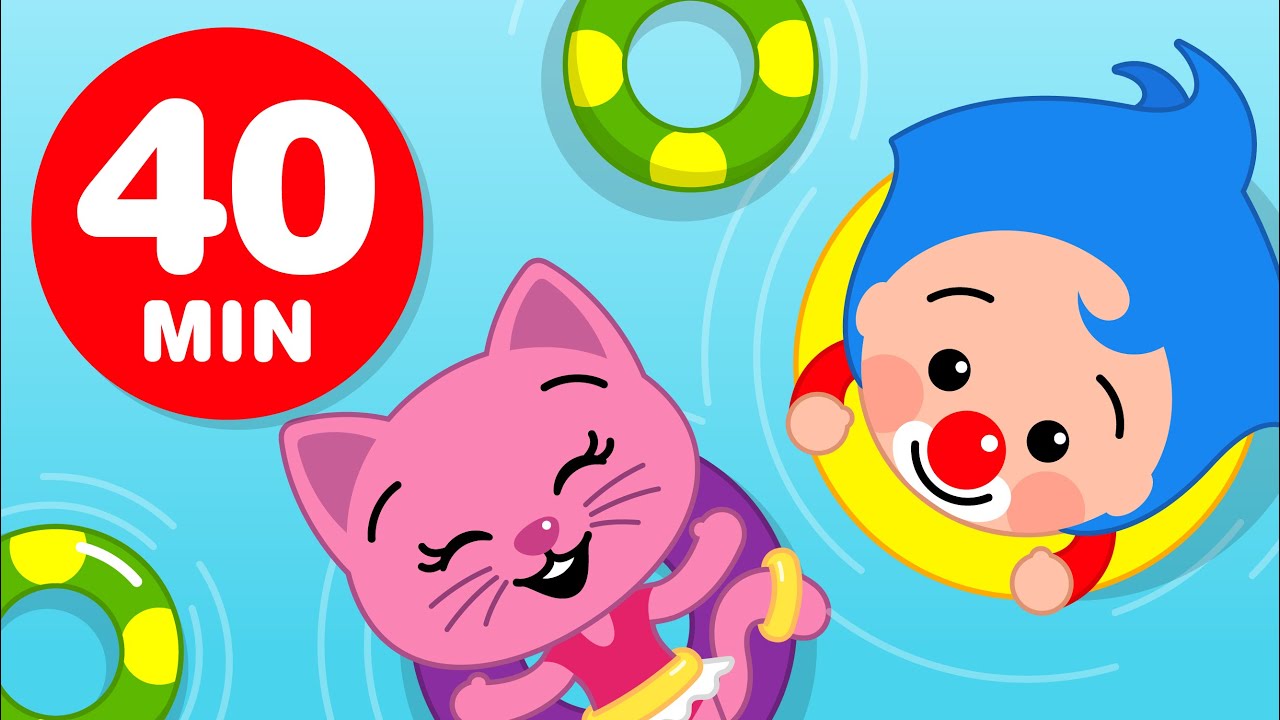 Todos Al Agua - Y  Más de Capítulos de Plim Plim (40 Minutos) | Dibujos Animados
