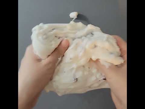 🤎 마카다미아크럼블쿠키 슬라임 | 봄 슬라임 #slime #asmr