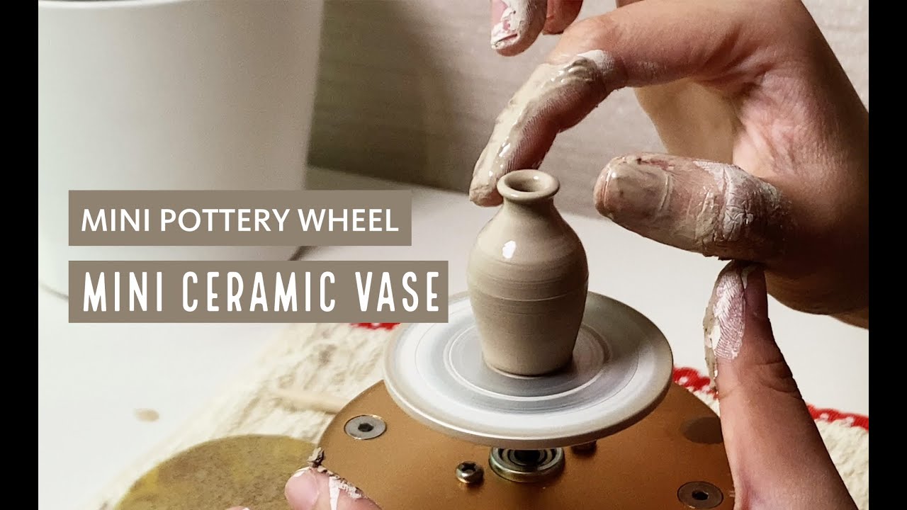 Make Miniature Pottery Wheel - Fun and Easy Tutorial 