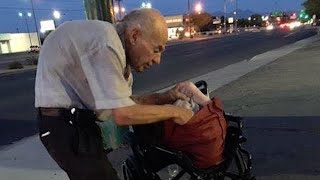 Они не обращали внимания на старика,сидящего каждую ночь на улице,пока не поняли зачем он это делает Они не обращали внимания на старика,сидящего каждую ночь на улице,пока не поняли зачем он это делает