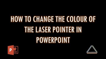 How to change the colour of the laser pointer in PowerPoint