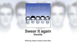 Westlife - Swear it Again (Stereo Karaoke)