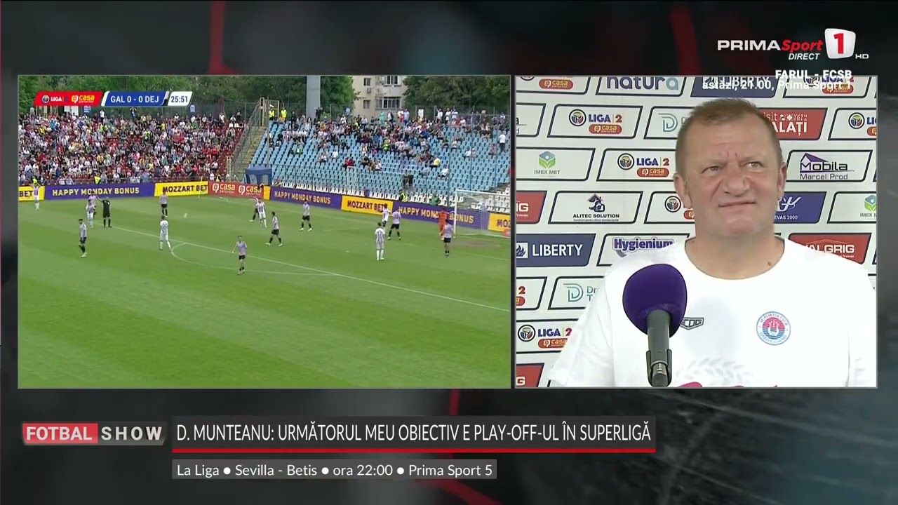 INTERVIU. Dorinel Munteanu, luat de val? “Anul viitor vreau în play-off-ul Superligii”