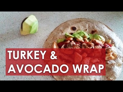 Turkey Avocado Lazy Wrap