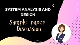 System analysis and Design in Sinhala - Questions and answers