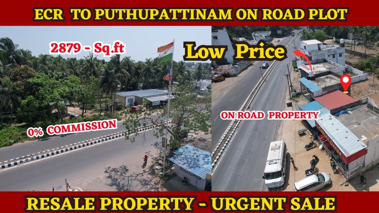ECR Main Road Property – Premium Location High Value | On-Road Property Available at Best Price 