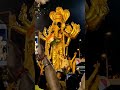 Tallest Gold Ganesh 70 kg gold Ganesh statue in mumbai #biggestganeshidols #lalbaughcharaja #viral