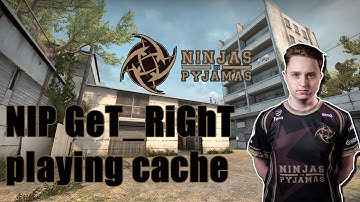 NIP GeT_RiGhT playing CS:GO Faceit on cache (twitch stream)