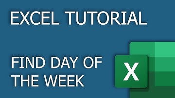 Find day from date using Excel