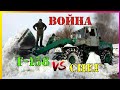 Это война! Т-156 в битве со снегом на пасеке.