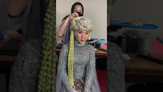 Pengantin Korea makeup shorts wedding