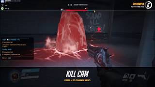 Overwatch - King's Row Mei Ice Wall Glitch