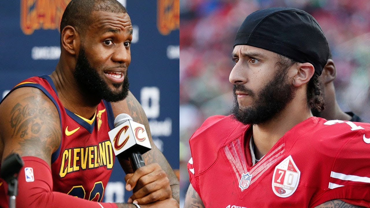 colin kaepernick lebron james