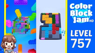 Color Block Jam Level 757 Solution Walkthrough