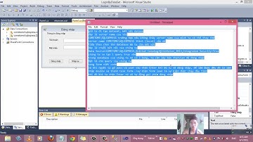 C# Bài 1  Hướng dẫn tạo form đăng nhập cơ bản bằng DataSet