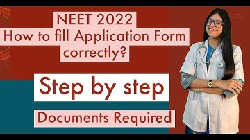 How to fill NEET 2022 Application form online| Step by Step| Documents to upload |Dr. Pranali Mishra