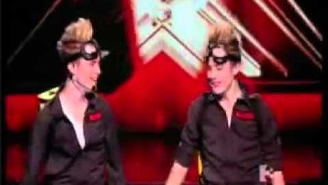 The X Factor John and Edward Jedward Ghostbusters