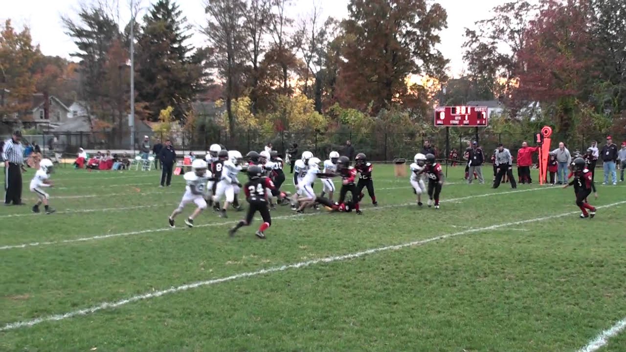 Paramus PeeWee Football 54 Matt A. Truck Hit YouTube